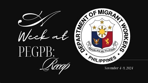 dmw pre employment and government online registration